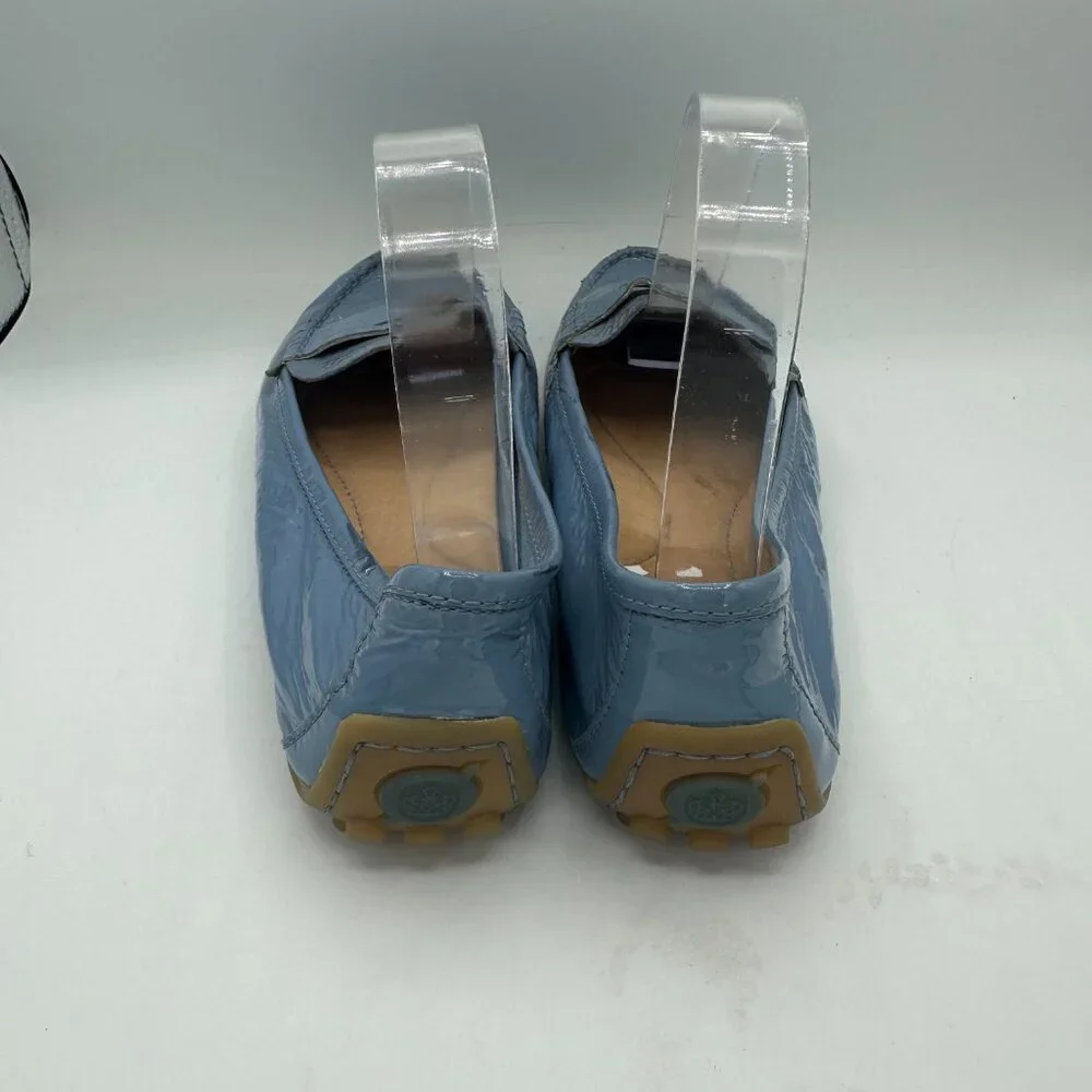 Born Slip-On Finley Leather Penny Loafer Blue Women's 8.5M - Picture 4 of 6